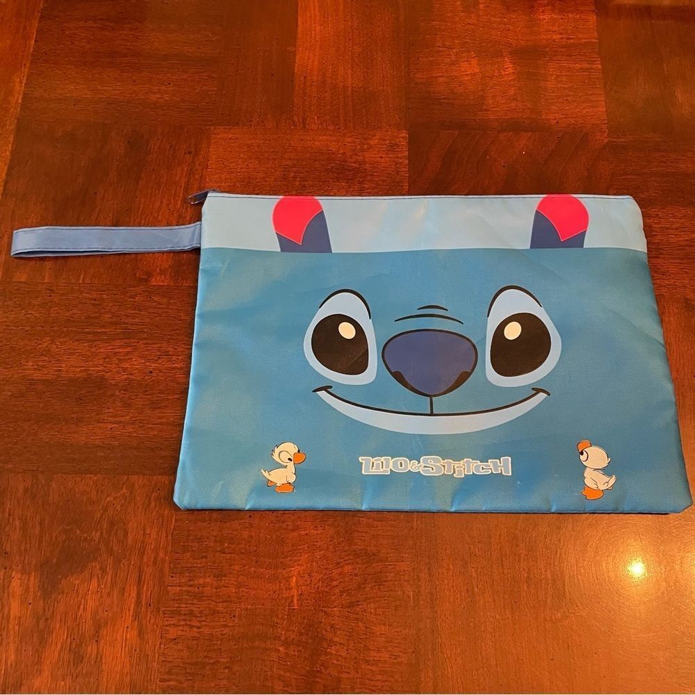 Disney Lilo and Stitch Zippered Cosmetic Toiletry Pencil Case